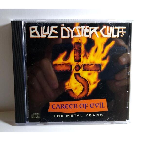 Blue Oyster Cult Career of Evil The Metal Years CD Hard Rock The Reaper Godzilla - Picture 1 of 3